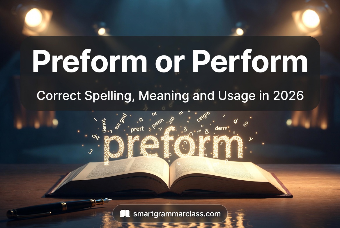 Preform or Perform