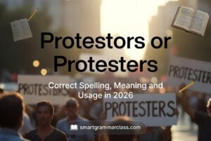 Protestors or Protesters