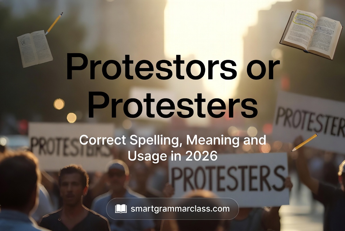 Protestors or Protesters