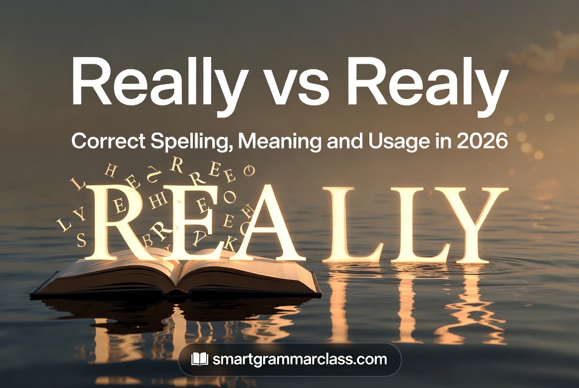 Really vs Realy