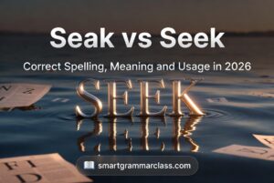 Seak vs Seek