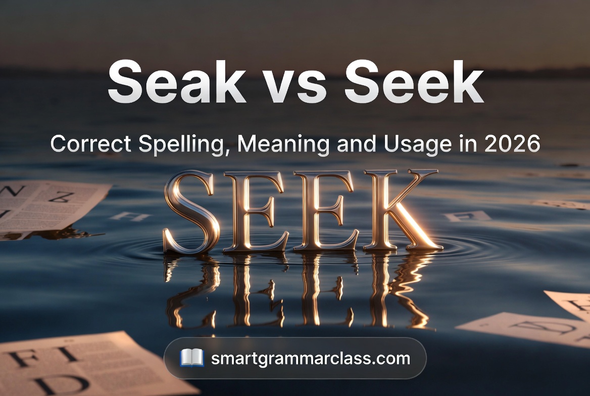 Seak vs Seek