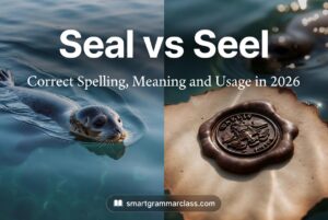 Seal vs Seel