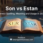Son vs Están