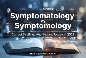 Symptomatology vs Symptomology