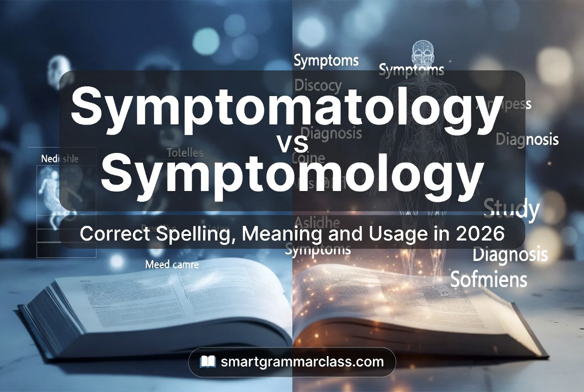 Symptomatology vs Symptomology