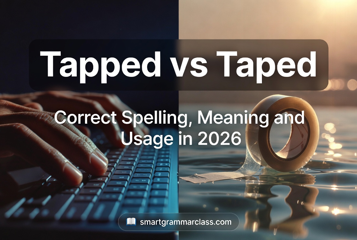 Tapped vs Taped