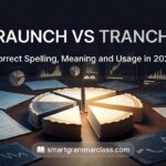 Traunch vs Tranche