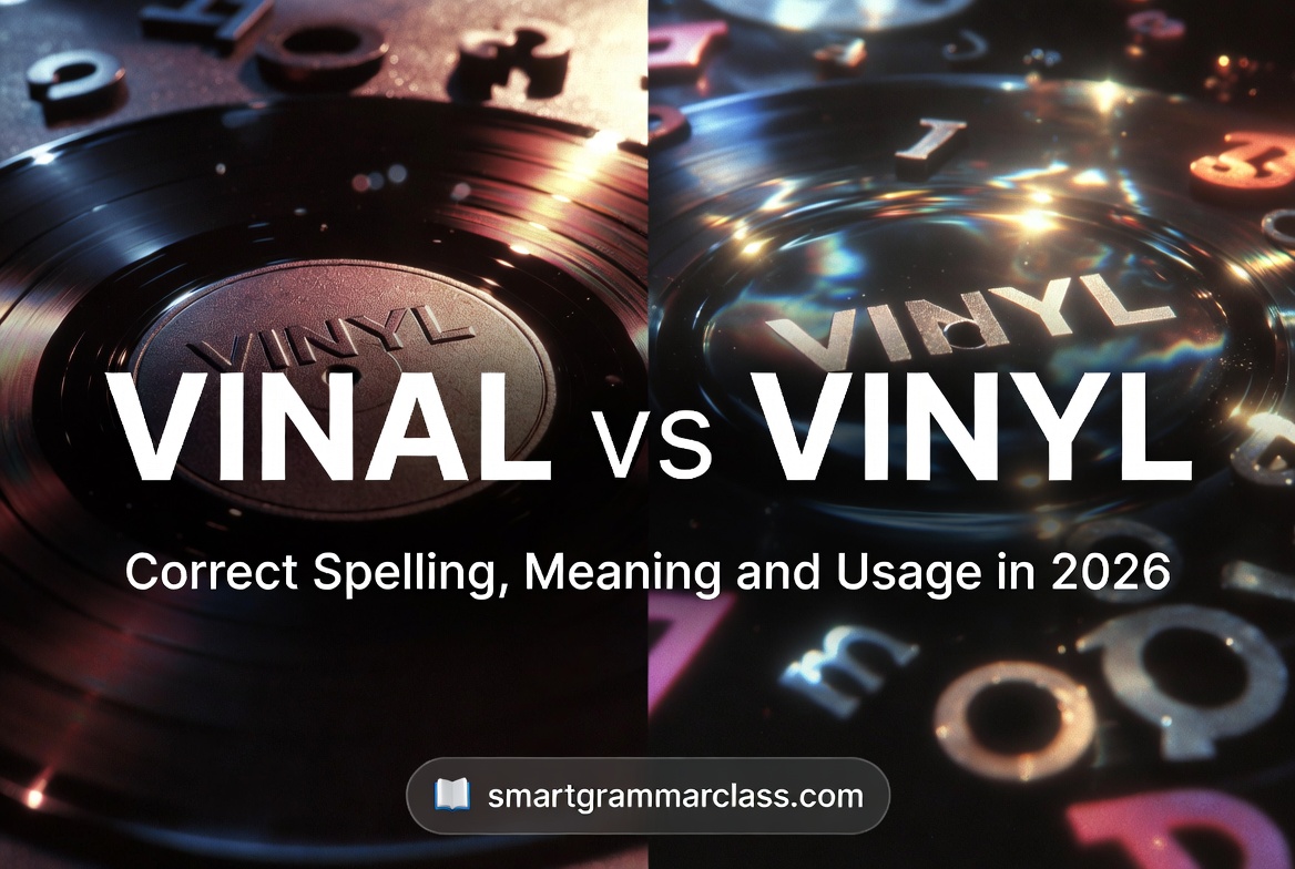 Vinal vs Vinyl