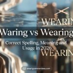Waring vs Wearing