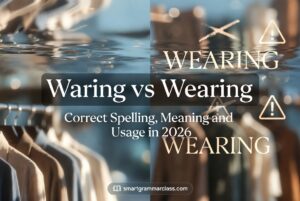 Waring vs Wearing