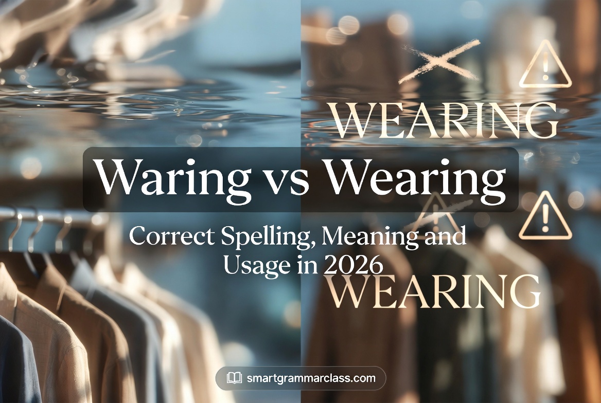 Waring vs Wearing