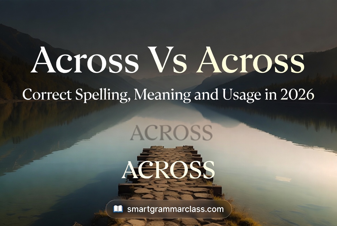 Accross vs Across