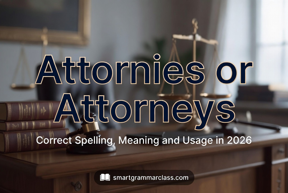 Attornies Or Attorneys