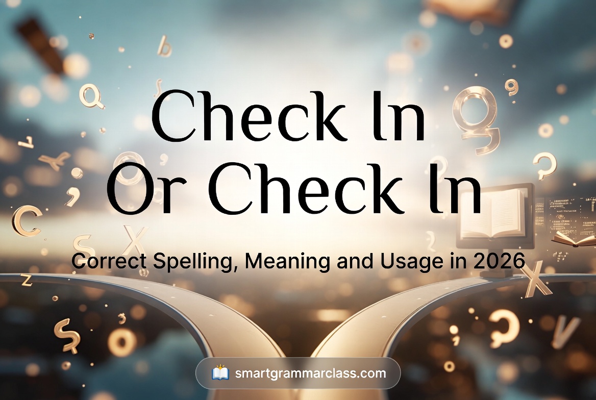Check In Or Check In