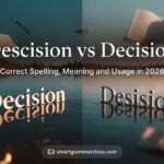 Decision vs Descision