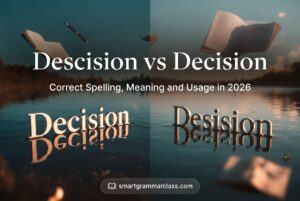 Decision vs Descision