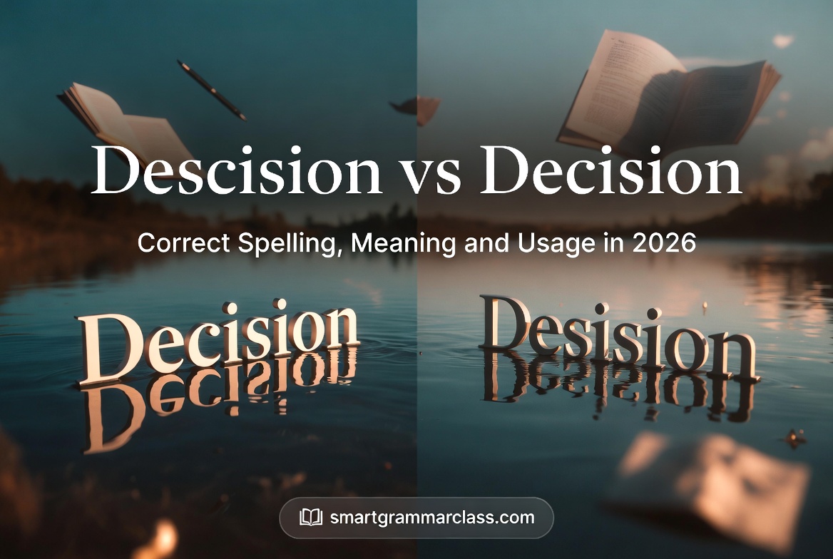 Decision vs Descision