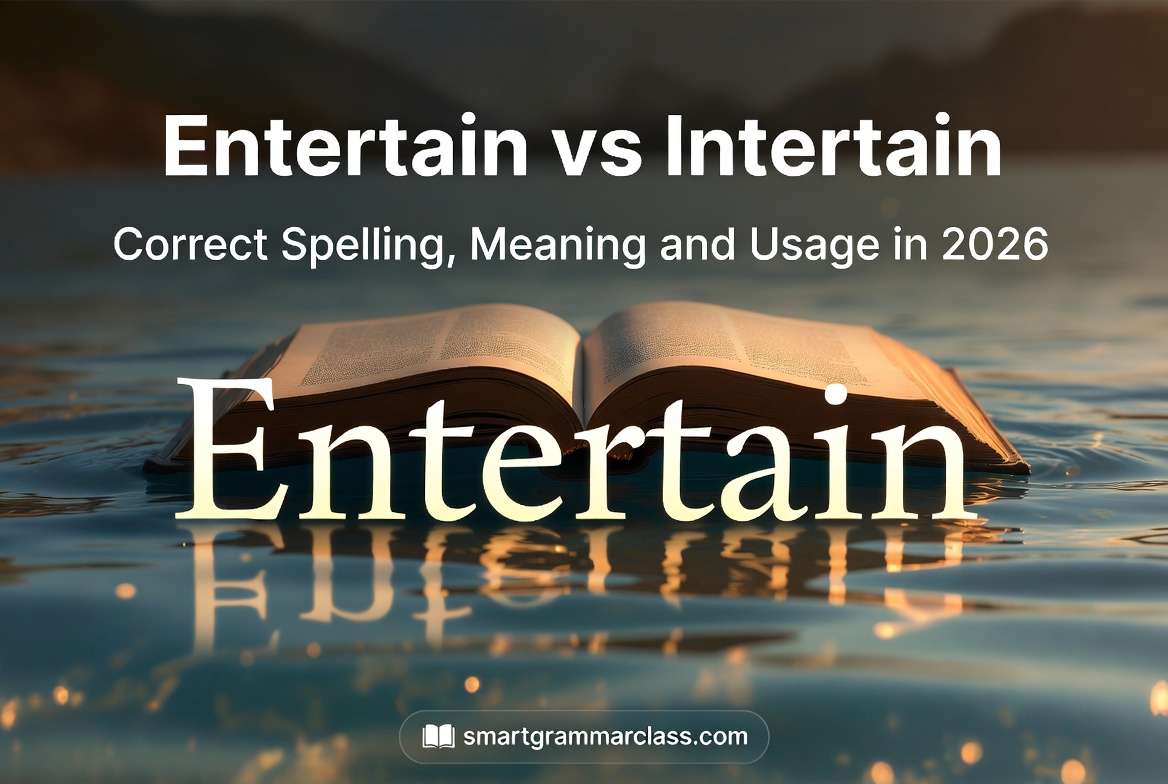 Entertain vs Intertain
