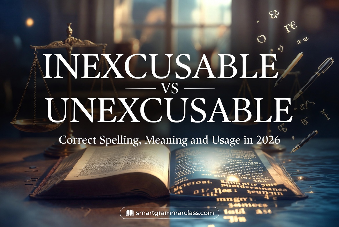 Inexcusable vs Unexcusable