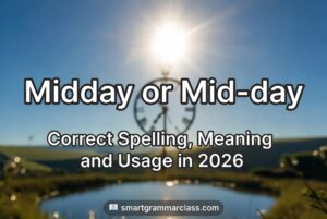 Midday Or Mid Day
