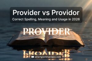 Provider Vs Providor