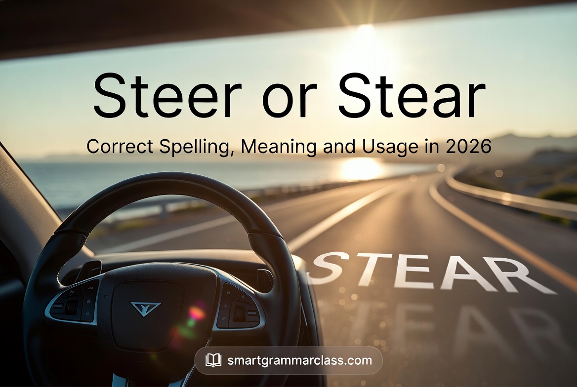 Steer Or Stear