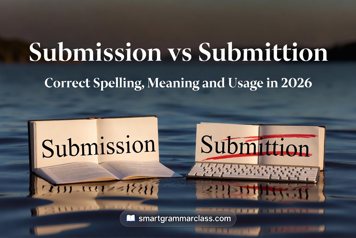 Submission vs Submittion